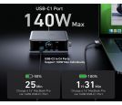 Prime 250W GaN stoni brzi punjač, 6-portova (4x USB-C, 2x USB-A) srebrni _small_1