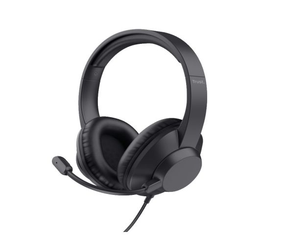 Trust - Slušalice TRUST AYDA MAX USB HEADSET/USB-C, USB-A/crna_2