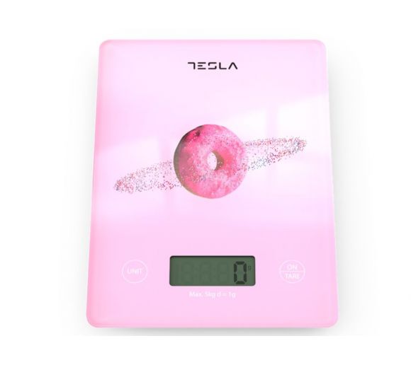 Tesla - Kuhinjska vaga TESLA KS101P 5kg/roze_0