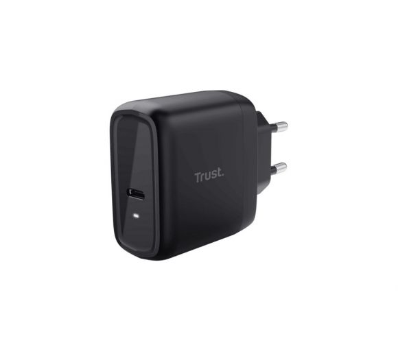 Trust - Punjač TRUST Maxo 65W/USB-C/laptop/smartphone/tablet/2m USB-C kabel/crna_0