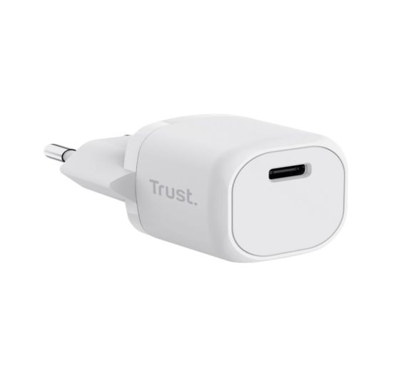 Trust - Punjač TRUST MAXO 20W USB-C/smartphone/bela_0