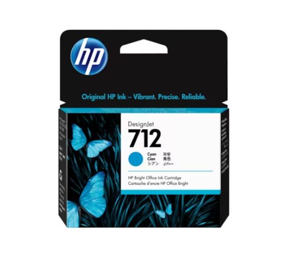 HP - HP 712 29-ml Cyan DesignJet Ink Cartridge_0