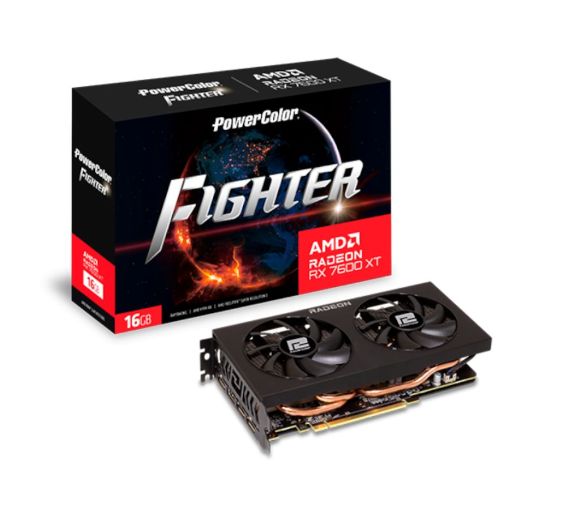 Grafička karta POWER COLOR Fighter RX7600XT 16G-F AMD/16GB/GDDR6/128bit/crna_0