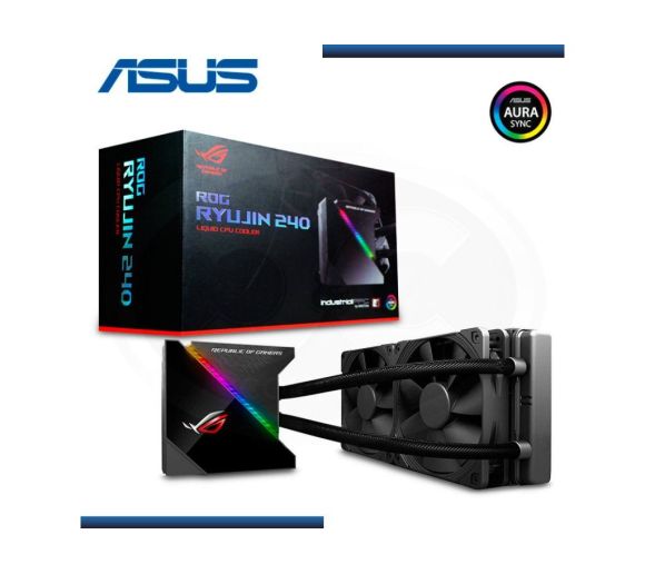 Asus - Kuler za PC ASUS RYUJIN 240 RGB/vodeno hlađenje/crna_0