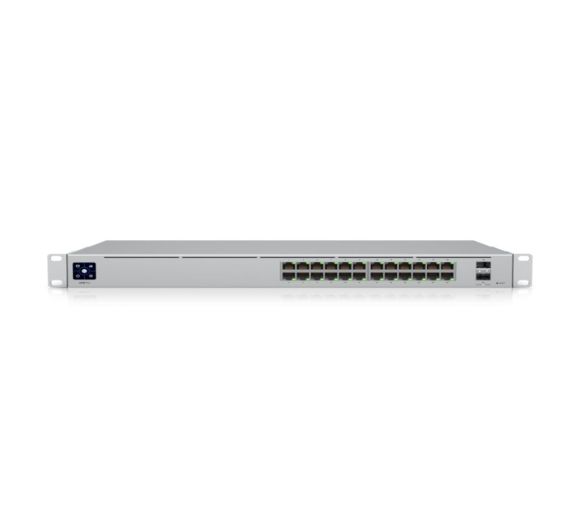 Ubiquiti - 24-port, Layer 3 switch supporting 10G SFP+ connections with fanless cooling_3