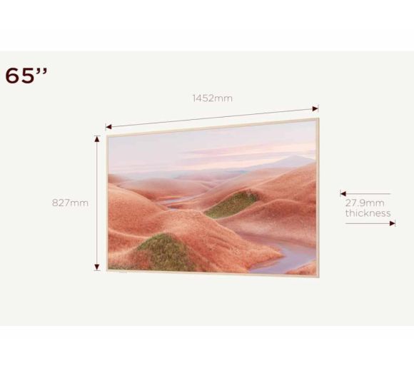 TCL - Televizor TCL 65A300W/QLED/65"/4K UHD/144Hz/Matte Screen/"Ai" Art/Google TV/frame_0