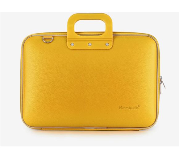 Torba BOMBATA Classic Vinil 15" Saffron Yellow/Žuta_0
