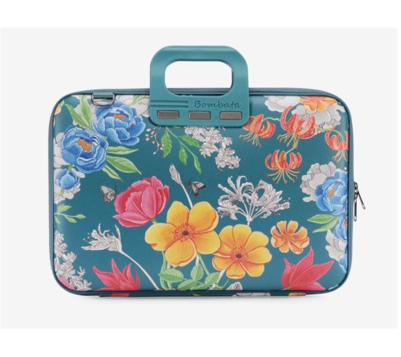 Torba BOMBATA Peonia  15,6"/16" - Limited Edition  Teal blue_0